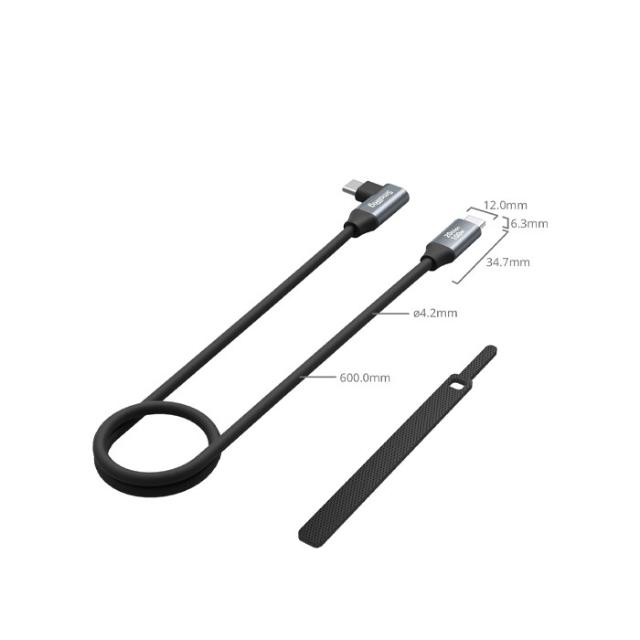 SMALLRIG 4791 USB-C TO USB-C ANGLED 60CM