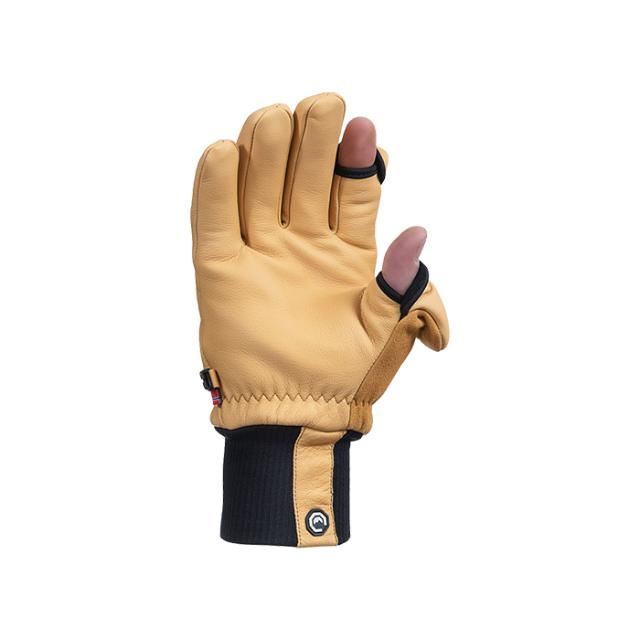 VALLERRET LEATHER PHOTOGRAPHY GLOVE NATURAL L