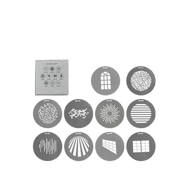 NANLUX GOBO SET 1 - (SIZE A)