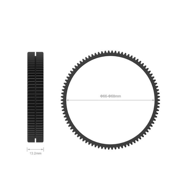 SMALLRIG 3292 FOCUS GEAR RING SEAMLESS 66-68MM