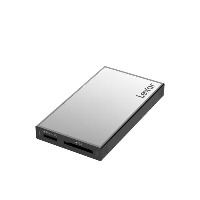 Lexar Workflow Pro - SD/MicroSD Reader & 2x2TB SSD
