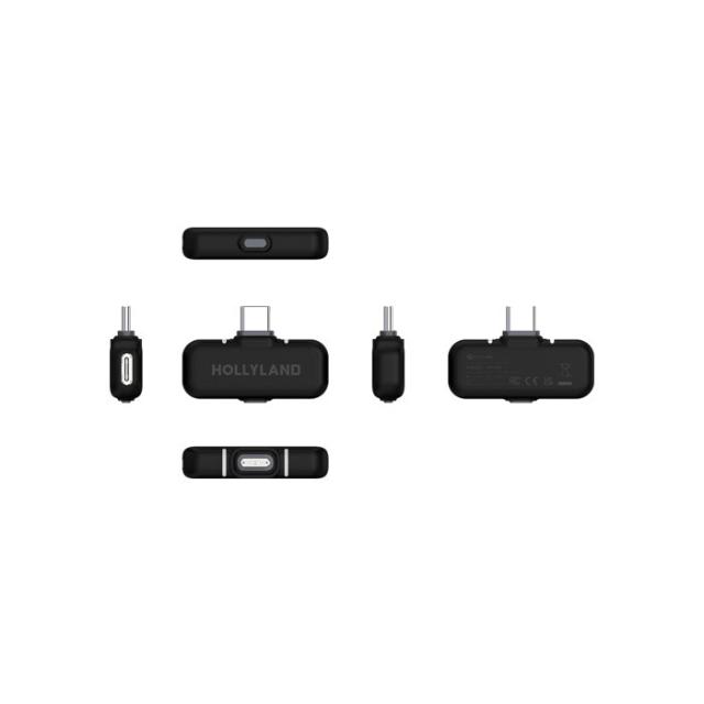 Hollyland LARK MAX 2 Combo with Camera RX + USB-C 