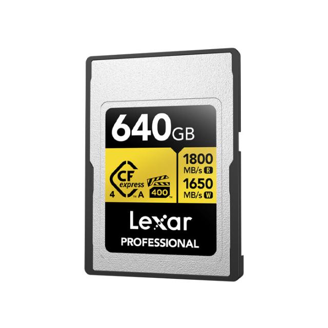 LEXAR CFEXPRESS 640GB TYPE-A R1800/W1650