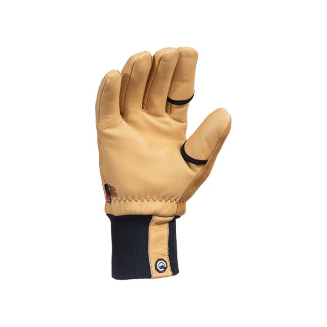 VALLERRET LEATHER PHOTOGRAPHY GLOVE NATURAL L