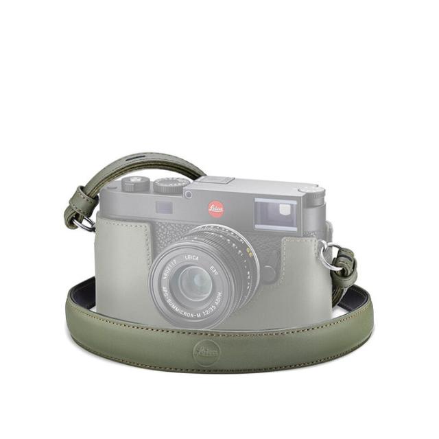LEICA CARRYING STRAP OLIVE GREEN F Q2/Q3 & M-MODEL