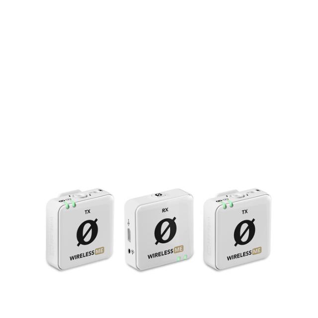 RØDE WIRELESS ME DUAL WHITE COMPACT MIC SYSTEM