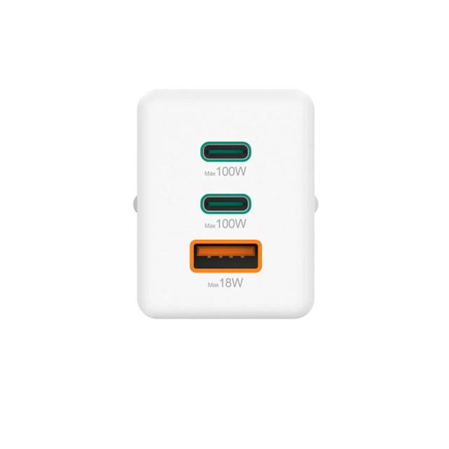 HAMA CHARGER 2X USB-C 1X USB-A 100W GaN