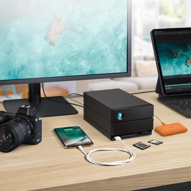 LACIE 48TB 2BIG DOCK THUNDERBOLT 3, USB 3.2