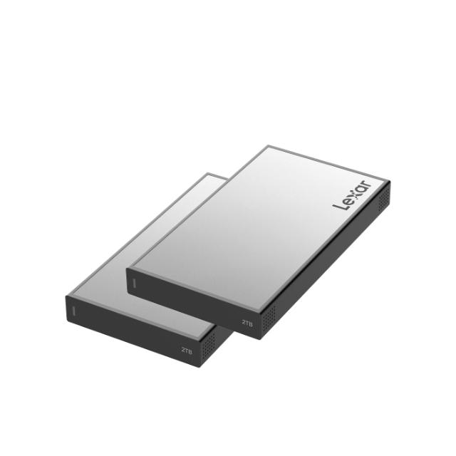 Lexar Workflow Pro - SD/MicroSD Reader & 2x2TB SSD