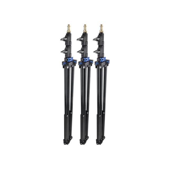 KUPO 080AC MIDI CLICK LIGHT STAND-3 PACK KIT