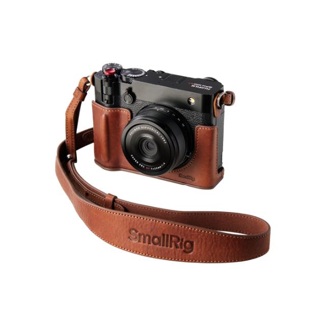 SMALLRIG 5268 LEATHER CASE KIT FOR GFX100RF BROWN