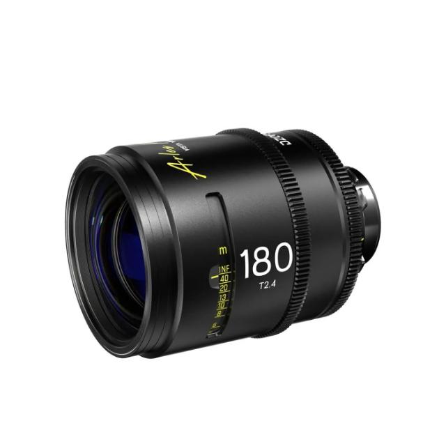 DZO ARLES 180MM PRIME CINE LENS, PL MOUNT METER