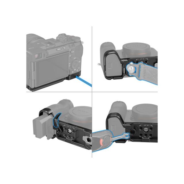 SMALLRIG 4438 BOTTOM MOUNT PLATE BLACK A7CII/A7CR