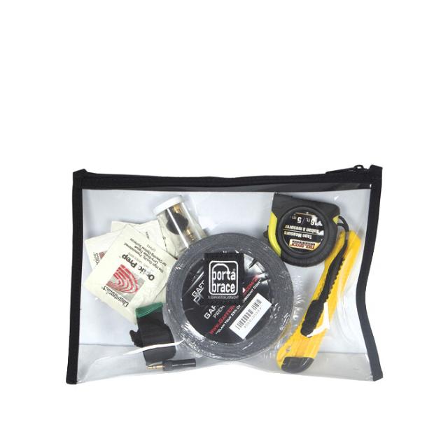 PORTABRACE CLEAR EQUIPMENT POUCH