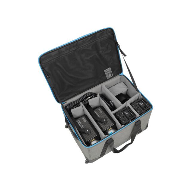 NANLITE FORZA 500B II 2 LIGHT KIT WITH TROLLEY