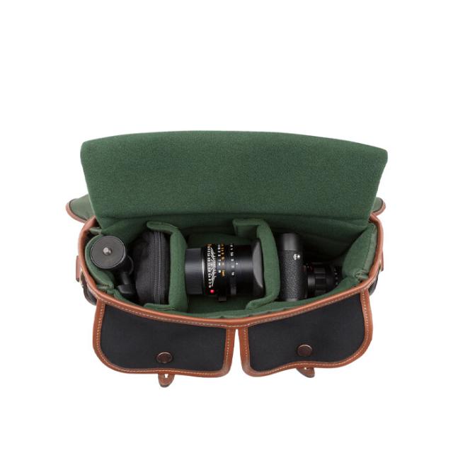BILLINGHAM HADLEY SMALL PRO - BLACK CANVAS / TAN