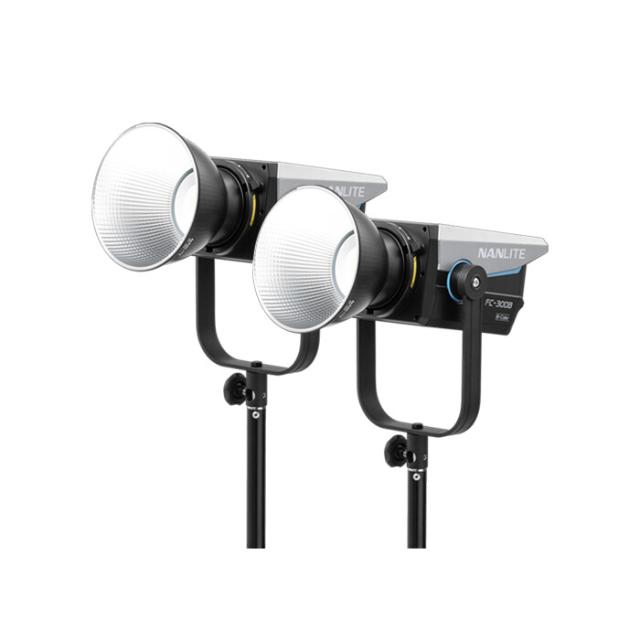 NANLITE FC-300B 2 LIGHT KIT WITH TROLLEY