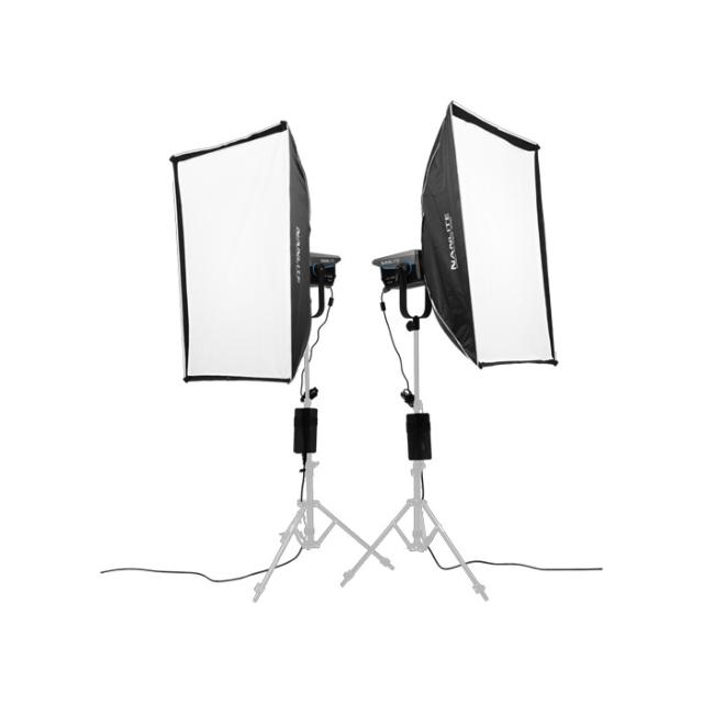 NANLITE FC-300B 2 LIGHT KIT WITH TROLLEY