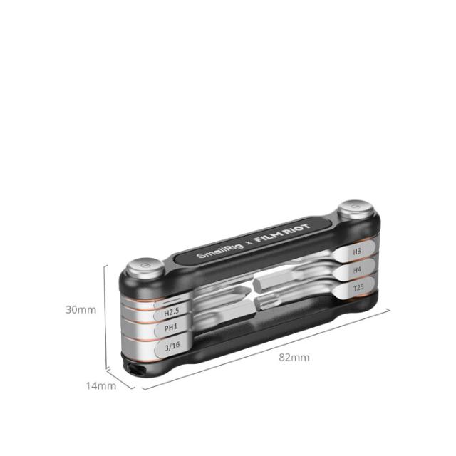 SMALLRIG 4811 FILM RIOT 7-IN-1 WRENCH, BLACK