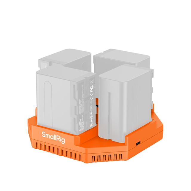SMALLRIG 4837 4 CHANNEL CHARGER NP-F SERIES