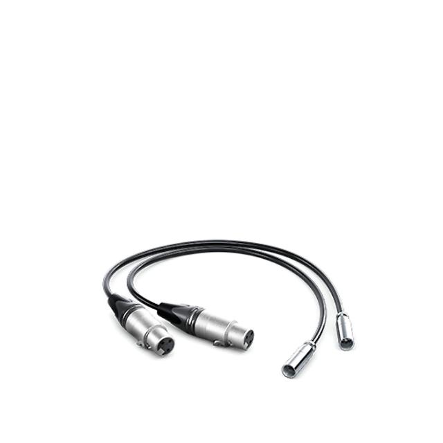 BLACKMAGIC VIDEO ASSIST MINI XLR CABLES