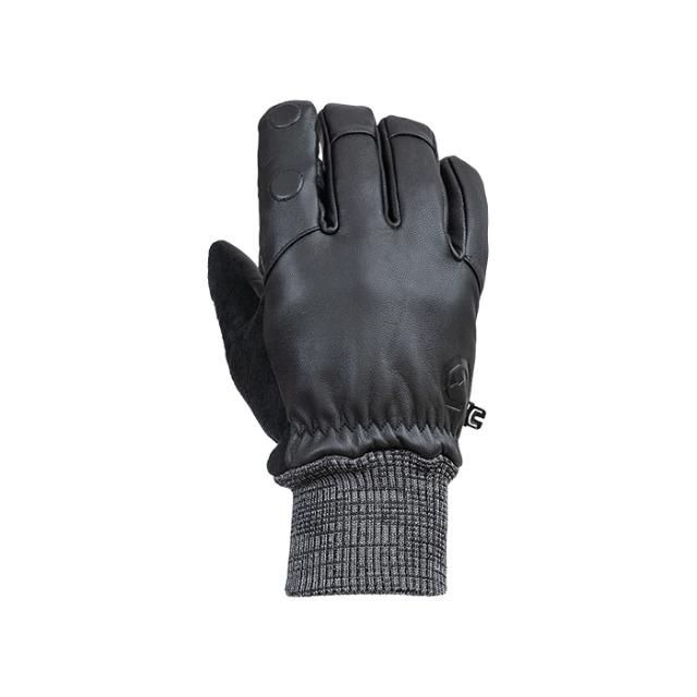 VALLERRET LEATHER PHOTOGRAPHY GLOVE BLACK XS