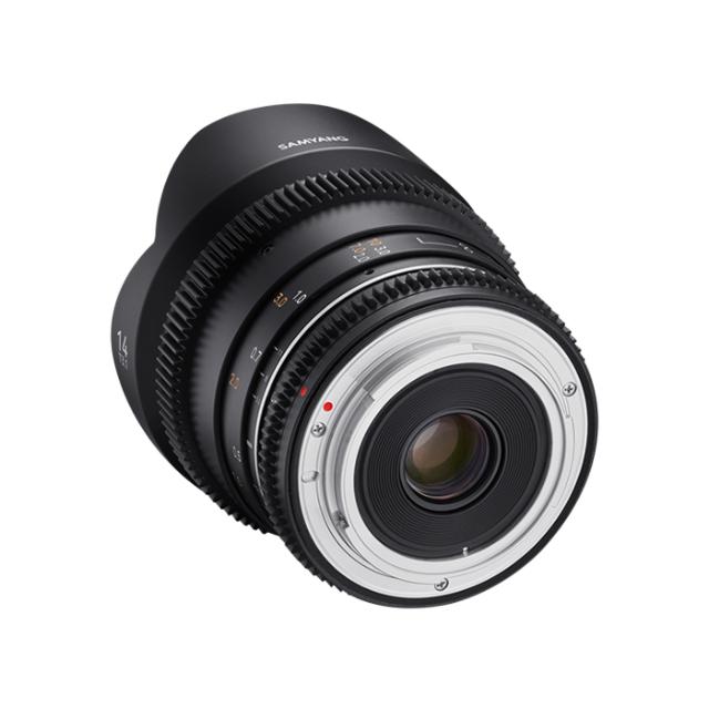 SAMYANG 14MM T/3.1 VDSLR MK2 FOR CANON EF-MOUNT