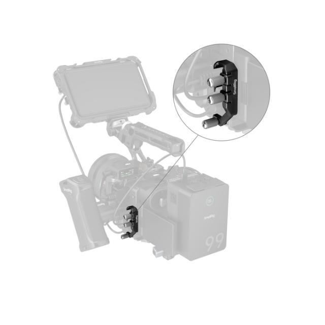SmallRig 5592 USB-C & MULTI Cable Clamp for Cages 