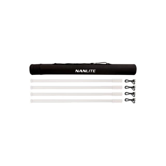 NANLITE PAVOTUBE T8-7X-4 & PAVOBULB 10C 4 BULB KIT