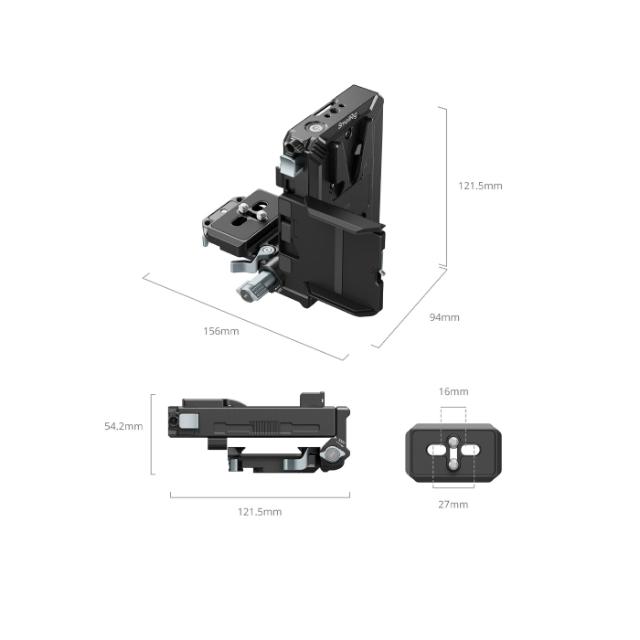 SmallRig 5227 V-Mount Battery Mount Plate Kit
