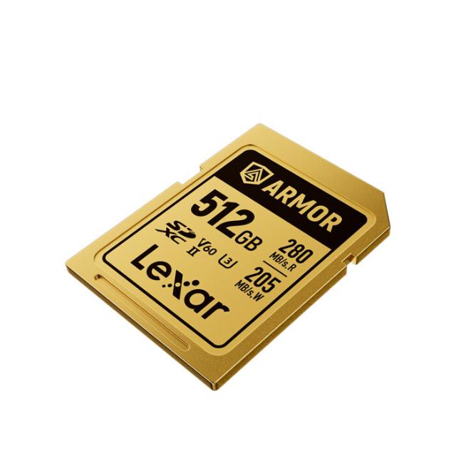 LEXAR SD 512GB U3 V60 UHS-II R280/W210 ARMOR