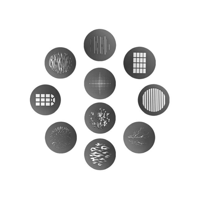 APUTURE SPOTLIGHT MAX 10 PIECE GOBO KIT - (SIZE A)