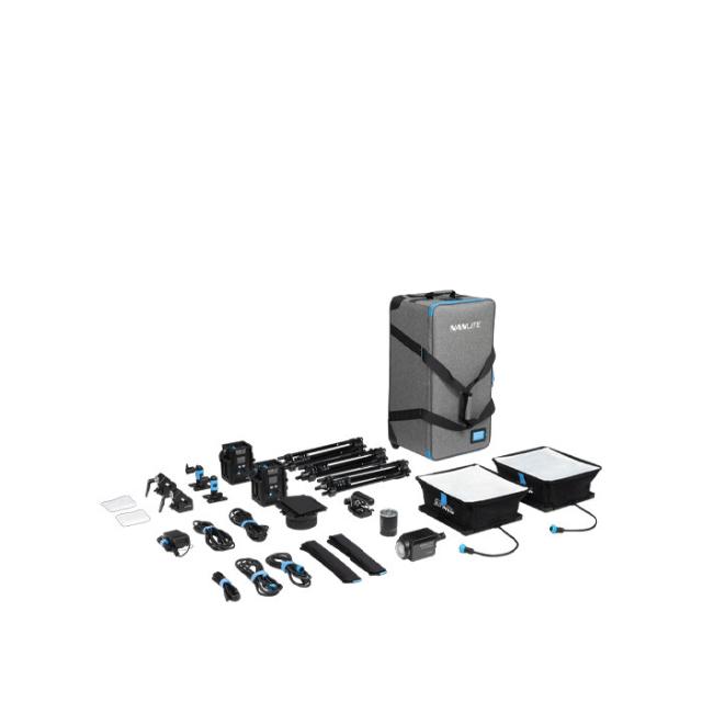 NANLITE 3-LIGHT KIT PAVOSLIM 60B & FORZA 60B II