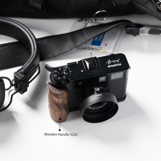 SmallRig 5215 Lens Hood for Fuji X half Black