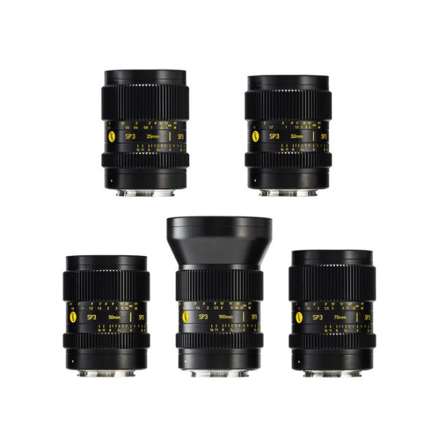 COOKE SP3 5 LENS SET 25,32,50,75,100 E,RF,L -MOUNT