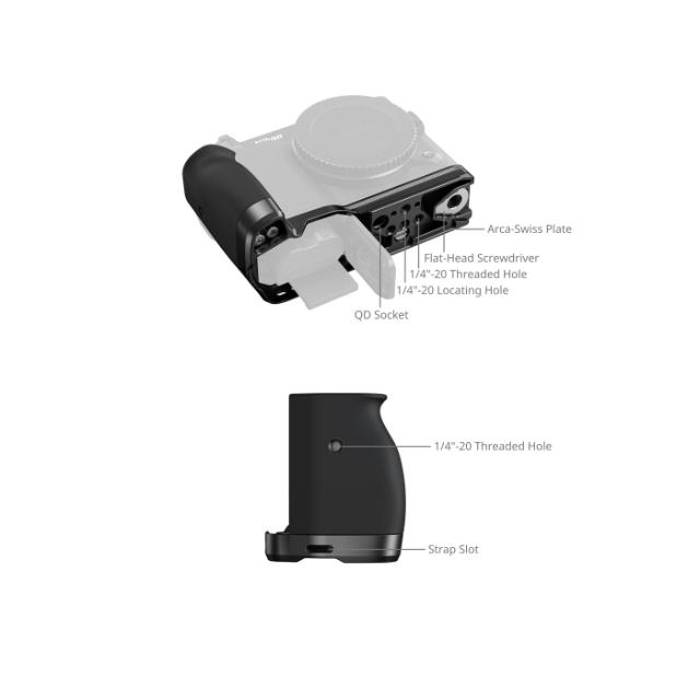 SmallRig 5466 L-Shaped Mount Plate for Nikon ZR