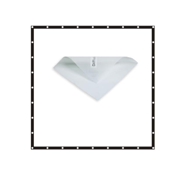 SUNBOUNCE 12x12' WHITE ARTIFICIAL SILK -1/3F