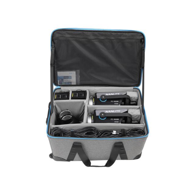 NANLITE FC-500B 2 LIGHT KIT WITH TROLLEY