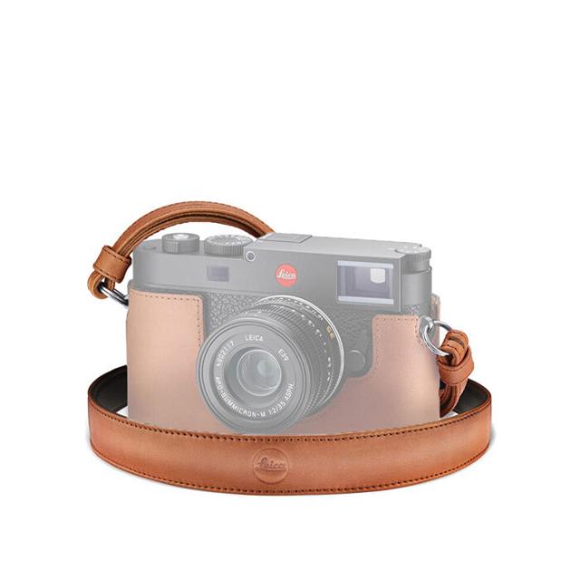 LEICA CARRYING STRAP COGNAC FOR Q2/Q3 & M-MODELS