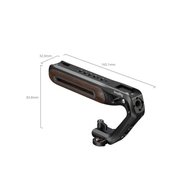 SmallRig 5251 Wooden NATO Clamp Top Handle