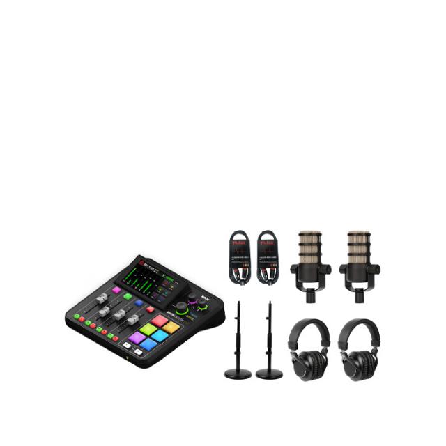 RØDE RØDECASTER DUO PODCASTING BUNDLE 2