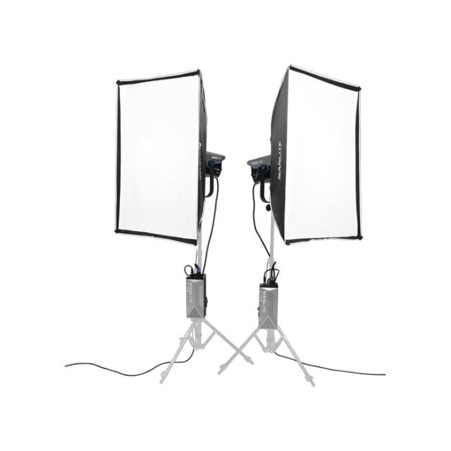 NANLITE FC-500B 2 LIGHT KIT WITH TROLLEY