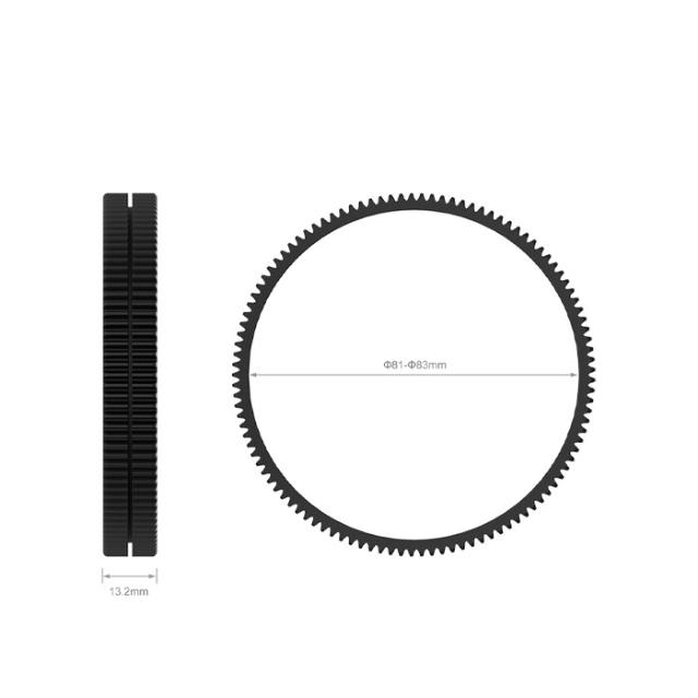 SMALLRIG 3296 FOCUS GEAR RING SEAMLESS 81-83MM