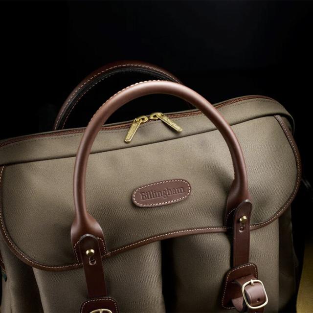 BILLINGHAM THOMAS BRIEF CASE - SAGE FIBRENYTE/CHOC
