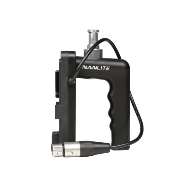 NANLITE V-MOUNT BATTERY GRIP WITH XLR CONNECTOR