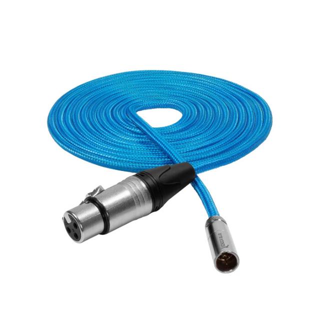 KONDOR BLUE MINI XLR MALE TO XLR FEMALE, 300CM