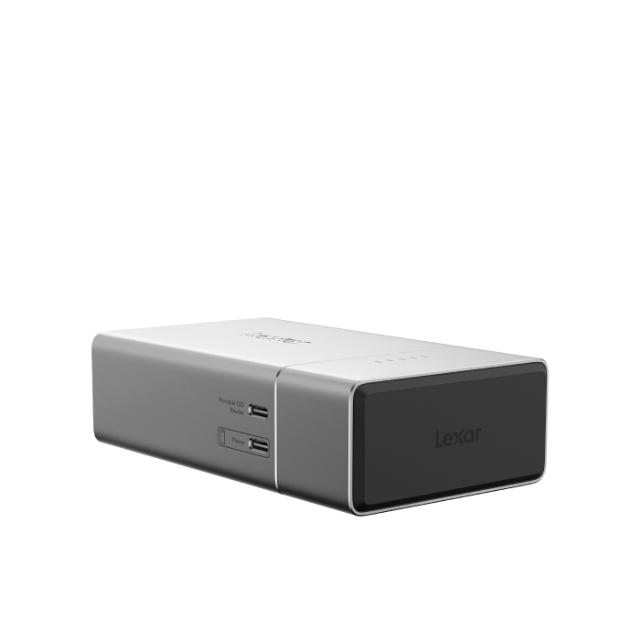 Lexar Workflow Go - SD/MicroSD Reader & 2TB SSD