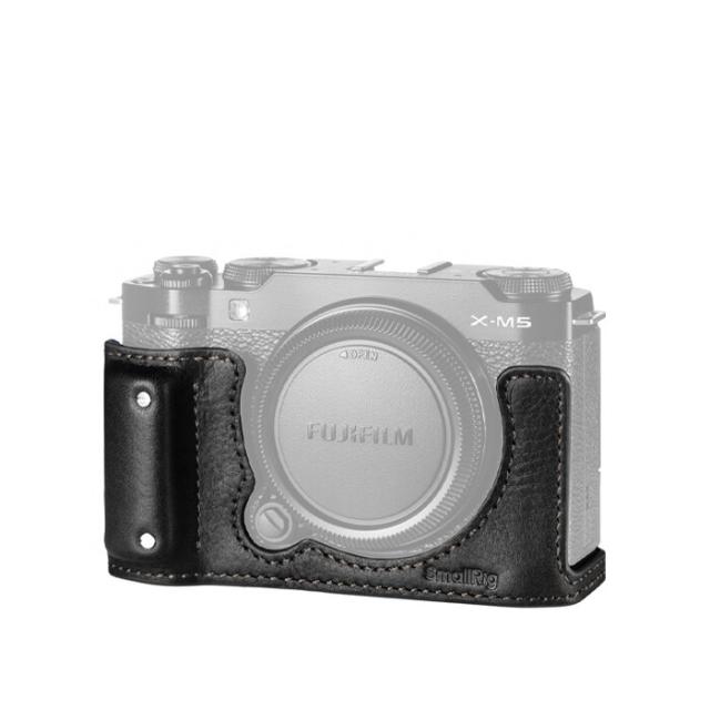 SMALLRIG 4879 LEATHER HALF CASE KIT X-M5 BLACK