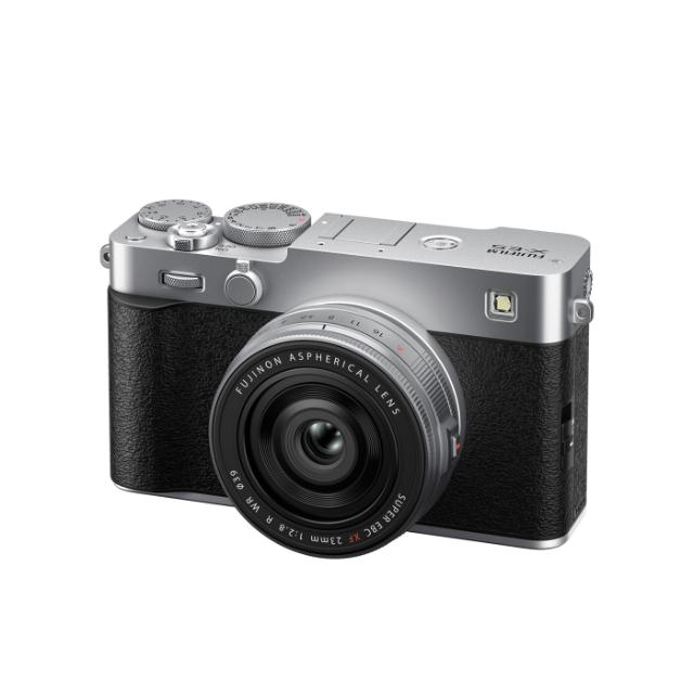FUJI X-E5 KIT W. XF23MM F/2,8 SILVER