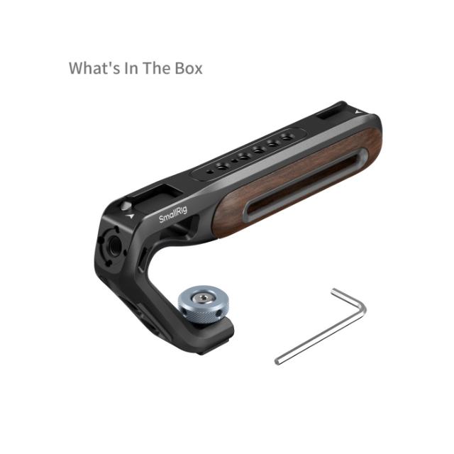 SmallRig 5250 Wooden Cold Shoe Top Handle